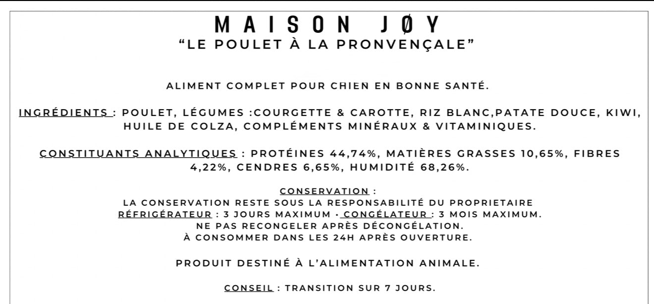 Transition sur 7 jours !